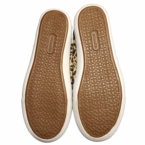 Coach Barrett Cheetah Sneakers size 8 1/2 - Picture 4 of 4